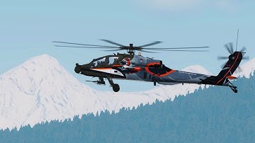 Virtual RNLAF Apache Solo Display at Burning Lake