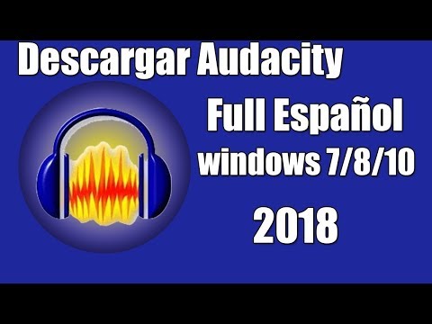 Descargar audacity 2018 full español mega