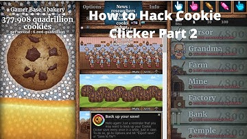 How To Hack Cookie Clicker(without inspect) 2