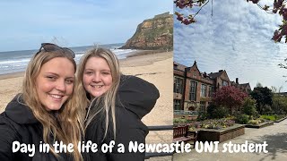 DAY IN THE LIFE OF A NEWCASTLE UNI STUDENT || Come to the beach with us || NEWCASTLE UNIVERSITY