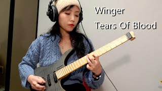 Winger - Tears of Blood guitar cover