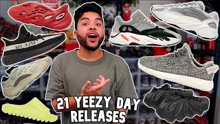 EVERY YEEZY DAY 2022 RELEASE | 350 Turtle Dove, 700 Wave Runners, Slides & MORE