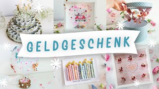 Kreative DIY Geldgeschenke originell verpacken für Hochzeiten, Geburtstage &amp; Jubiläum | TRYTRYTRY