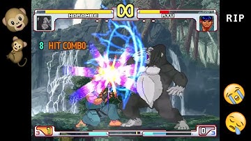 HARAMBE VS CAPCOM GAMEPLAY - STREET FIGHTER X HARAMBE!