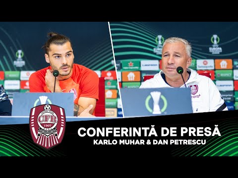 Sivasspor - CFR Cluj | Conferință de presă Karlo Muhar și Dan Petrescu