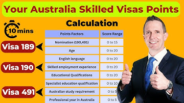 Maximize your Australian PR points calculation  [With case scenario] - Visa 189, 190 & 491