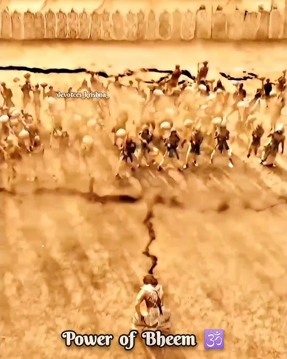 Power of Bheem 🔥🥵 || Mahabharat Status || #shorts #viral #mahabharat #bheem