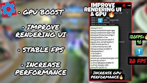 Set Edit Tweaks Boost Your Gpu For Gaming Without Root 🔥 |STABLE FPS |INCREASE PERFORMANCE+