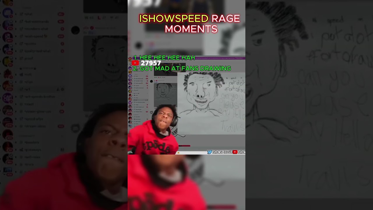 ishowspeed rage moments
