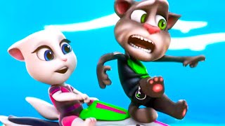 the cool ride talking tom shorts cartoons for kids wildbrain kids