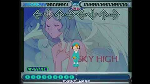HN!! DDR SKY HIGH (LUCYFER) DOUBLE MANIAC EDP  Video output quality test