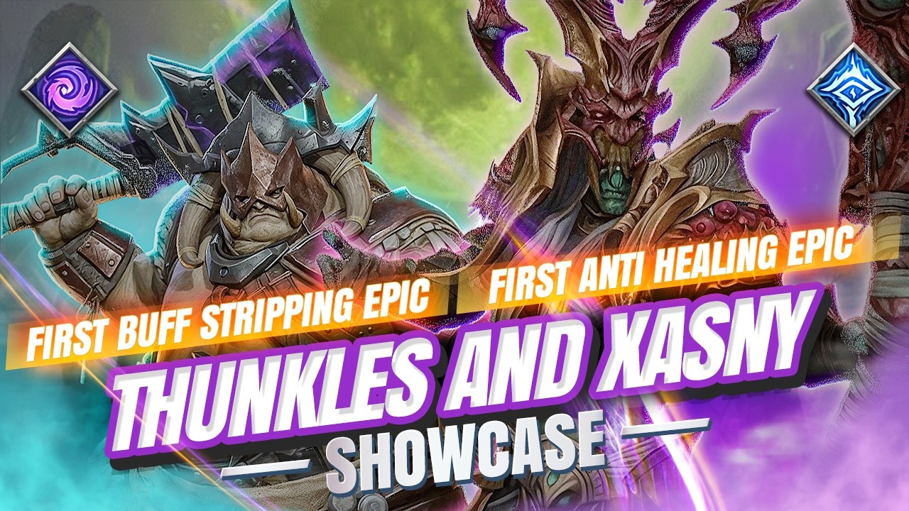 FIRST EVER Anti Healing + Buff Stripping Epics! Xasny & Thunkles Full Showcase! | Watcher of Realms