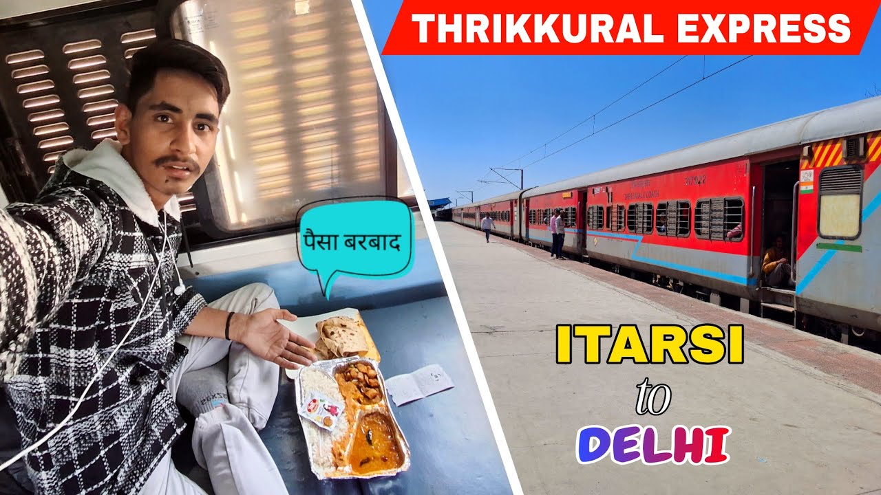 12641 Thirukkural Exp.. Train Journey in Sleeper Class // ( ITARSI -DELHI ) // Avi sharma Vlogs