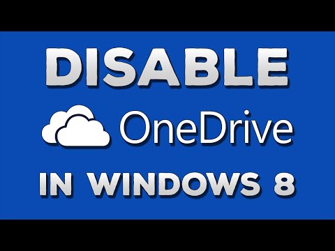 How to Uninstall OneDrive in Windows 8 / 8.1