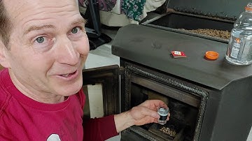 How to light a wood pellet stove