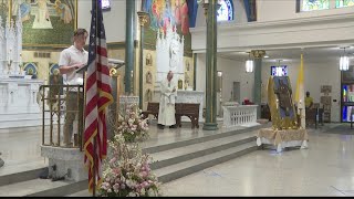 Peoria church rededicates plaque honoring 9 lives lost in World War II