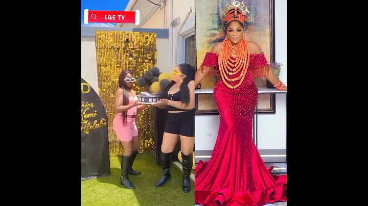 Beautiful birthday surprise for Nollywood Actress, Kemi Afolabi #birthday #kemiafolabi #shorts