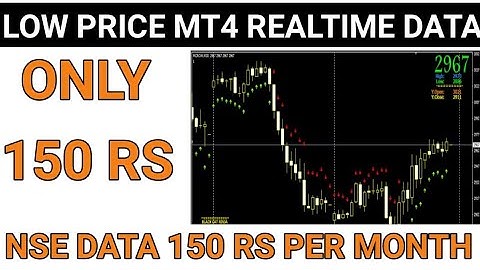 Cheapest Real Time NSE Data Feed - MT4 NSE REALTIME DATA 150 RS ONLY LOW PRICE