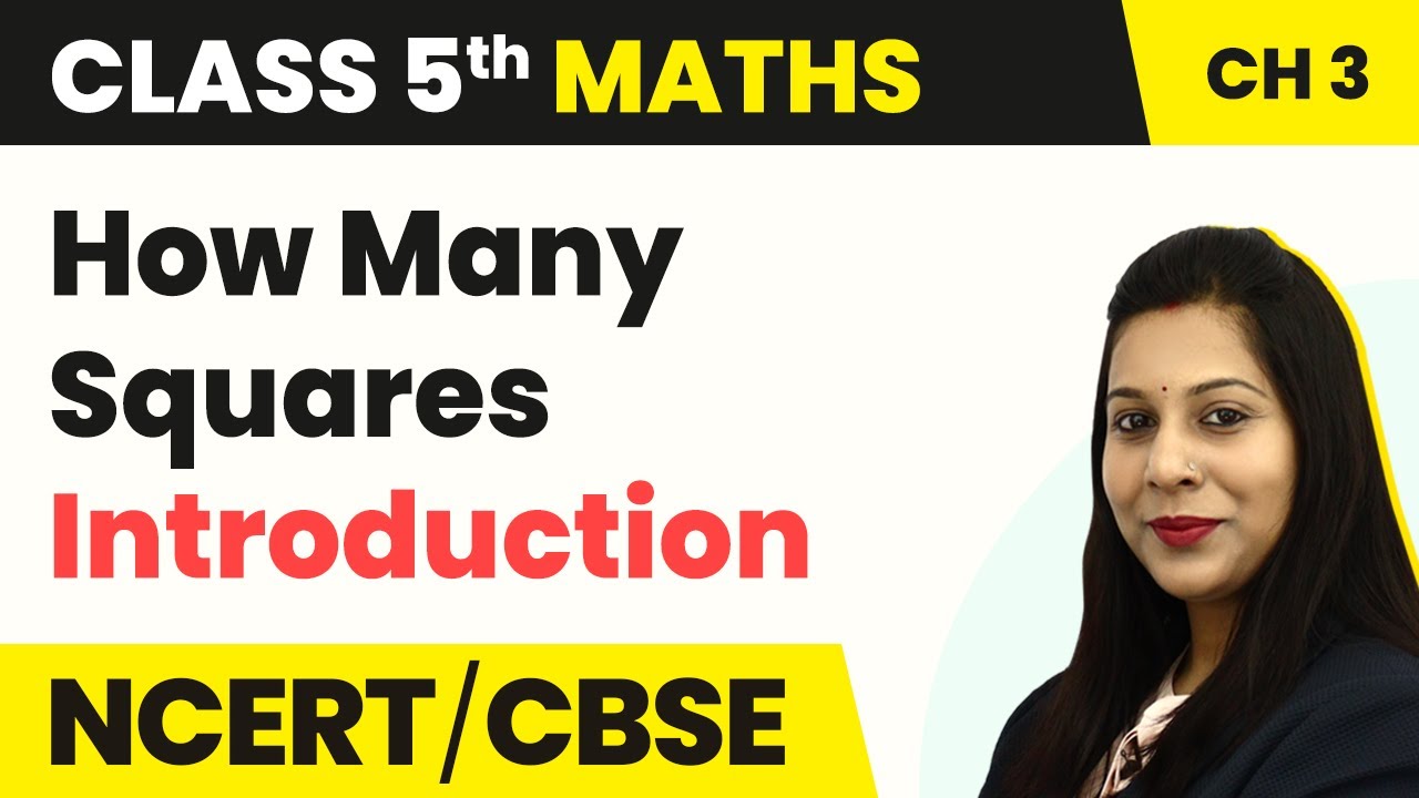 How Many Squares Introduction Class 5 Maths YouTube