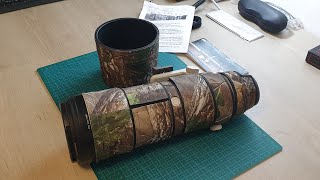 ROLANPRO Lens Coat Camouflage Rain Cover for Sony FE 200-600mm