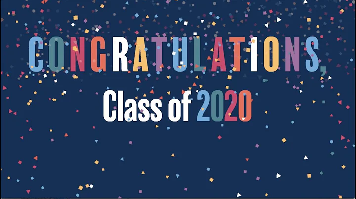 Congratulations Class of 2020