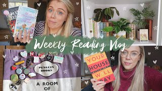 Trying Different Genres | Weekly Reading Vlog [CC]