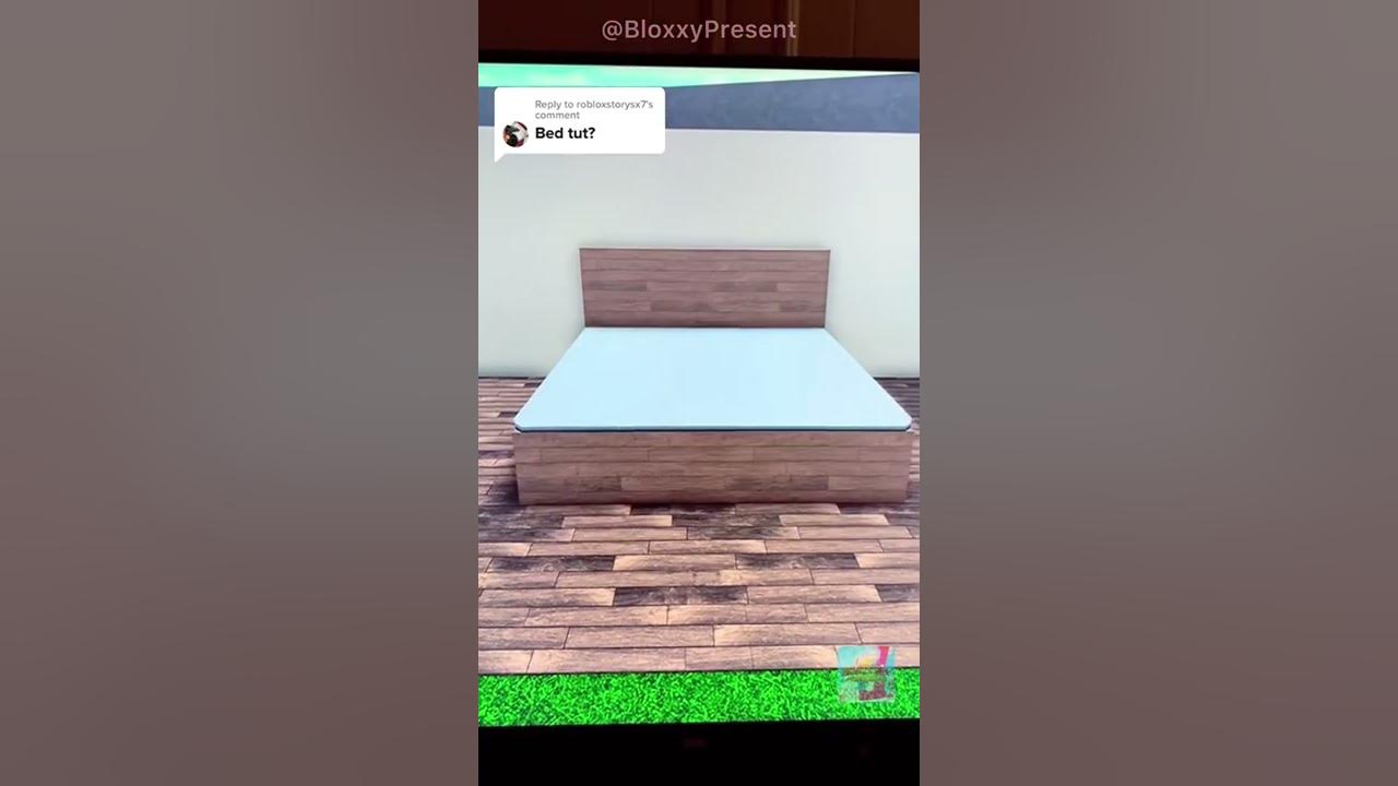 How To Make A Bunk Bed & How To Lay In Your Bed Bloxburg Roblox