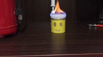 Home Made Jam Jar Pulse Jet Engine Fail.