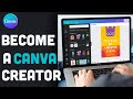 How to become a canva creator in 2023