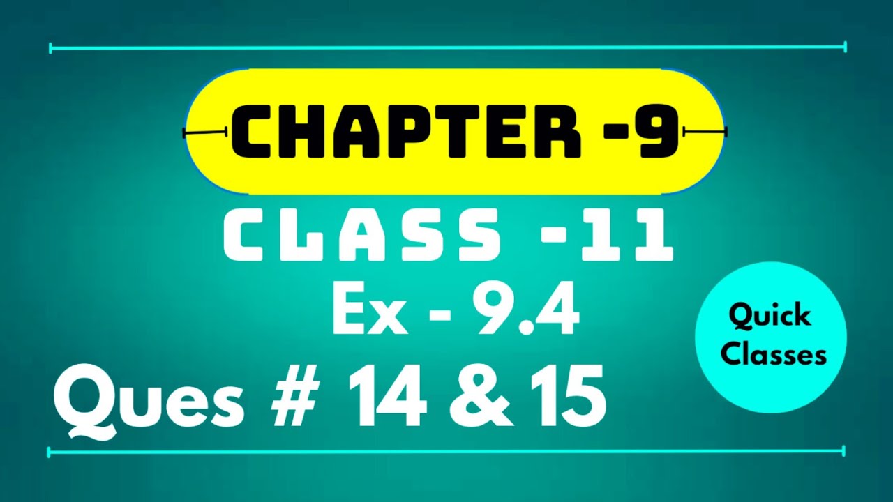 1st year Math Chapter 9 || fundamentals of trigonometry || Exercise 9.4 ...