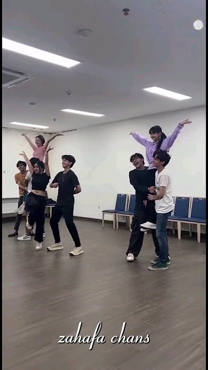 magic 5 lagi latihan dance apa ya??