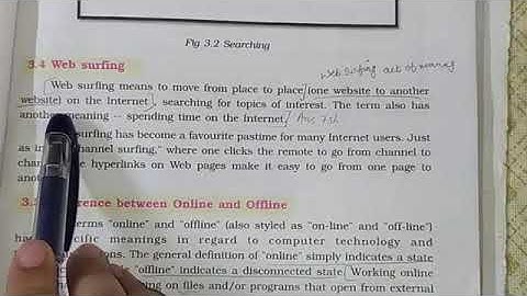 PSEB class 8th computer chapter 3 (Part-2) Introduction to information technology