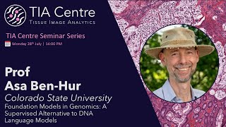 Foundation Models in Genomics: A Supervised Alternative to DNA Language Model: Asa Ben-Hur, 28/07/25