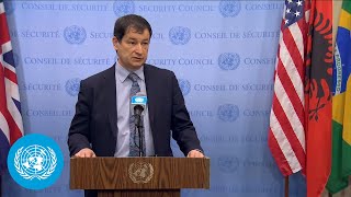 Russia on the programme of work of the Security Council – Security Council Media Stakeout (1 August)
