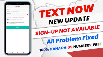 Text Now App Not Available Your Country Problems Fixed 2023 ll