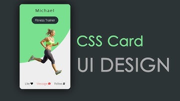 Fitness Trainer UI Card Design | Card Hover Effects HTML CSS | csPoint