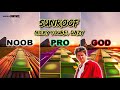 Nicky Youre, dazy - Sunroof - Noob vs Pro vs God (Fortnite Music Blocks) With Map Code!