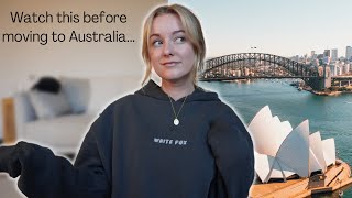 Things I would do differently if I moved to Australia today | What to consider!
