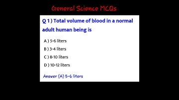 #education #mcqswithanswers #General Science MCQs #Important MCQs #NTs MCQS #Past paper #Short #test