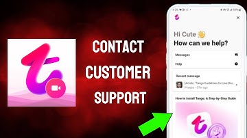 How To Contact Customer Support on Tango Live - Full Guide