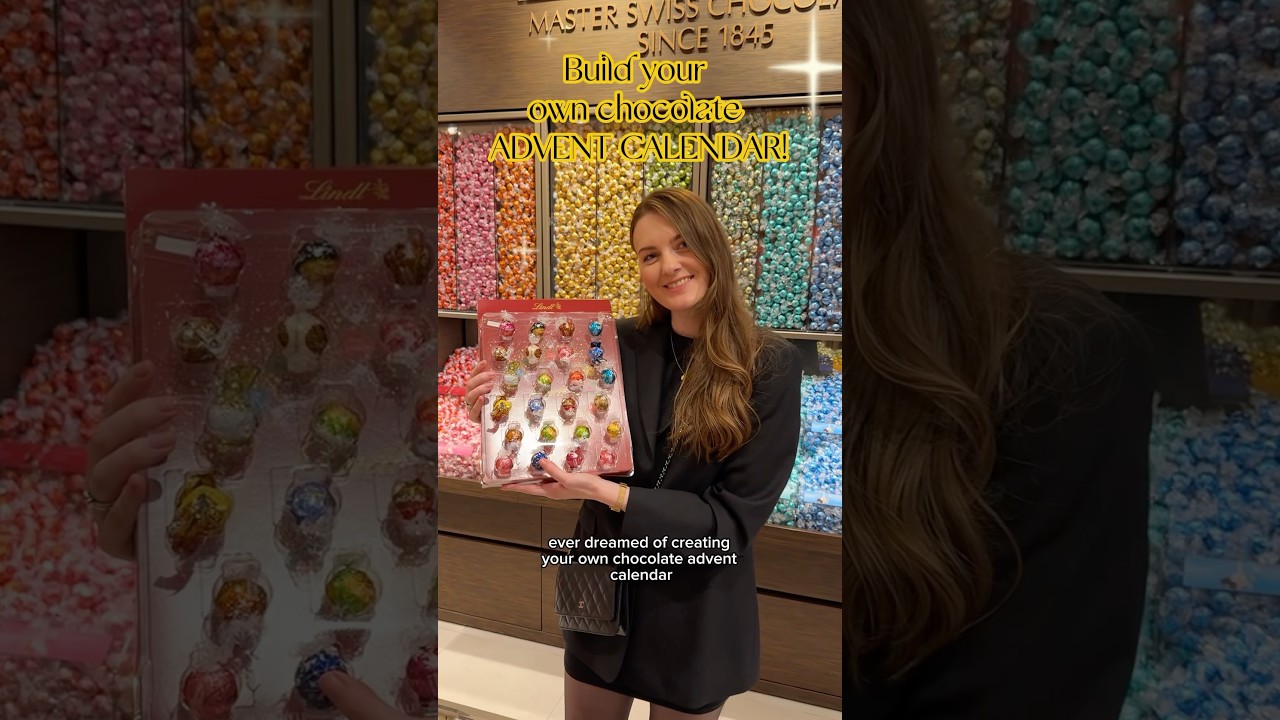 BUILD your own ADVENT CALENDAR with Lindt ✨