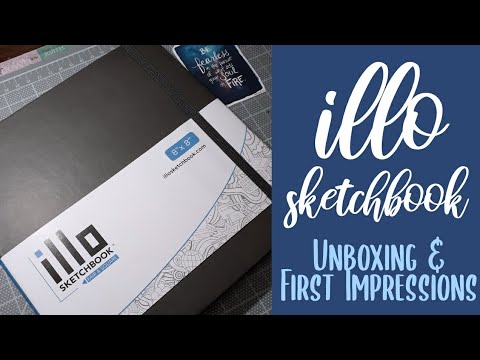 illo unboxing! Thanks if you tuned in :) #sketchbook #artist #drawing