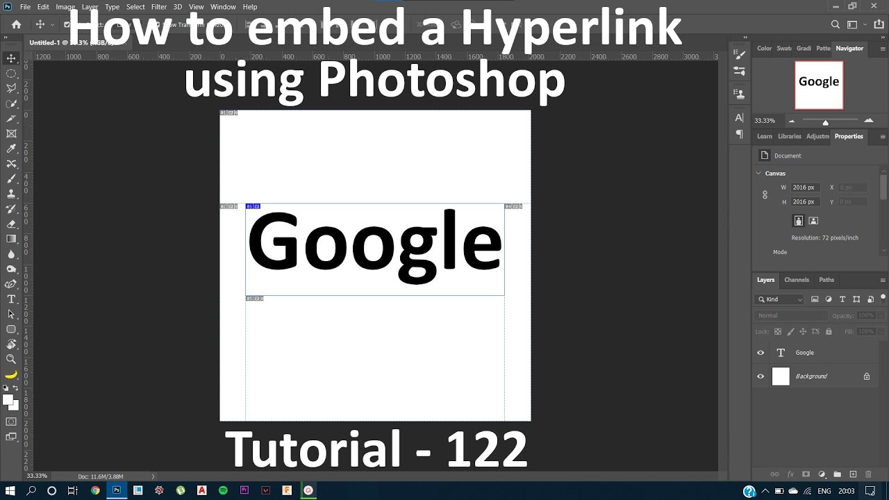 Adobe Photoshop Tutorial 122 How To Insert Links In Image YouTube Adobe Photoshop Tutorial 122 How To Insert Links In Image YouTube