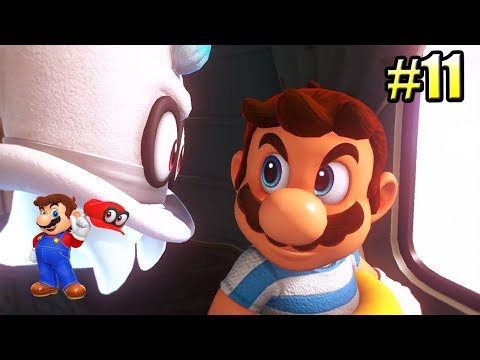 Видео: Super Mario Odyssey {Switch} прохождение часть 11 — Авария в Небе