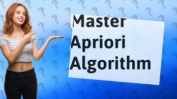 How Can I Learn Apriori Algorithm for Association Rule Mining in Data Science?