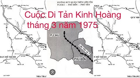CUỘC DI TẢN KINH HOÀNG VNCH THÁNG 3 năm 1975