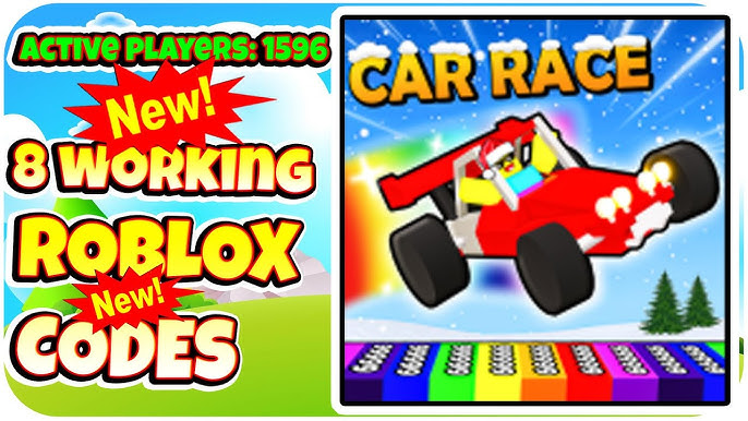 ALL NEW *SECRET CODES* IN ROBLOX CAR RACE (all new secret codes in roblox car  race lets goo) NEW 