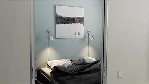 Scandinavian apartment walkthrough animation made in Unreal Engine 4