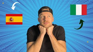 Spanish vs Italian - Which One Is Easier to LEARN (based on my experience)