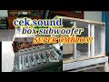 REVIEW BOX SUB WOOFER 12 inchi | full ombro